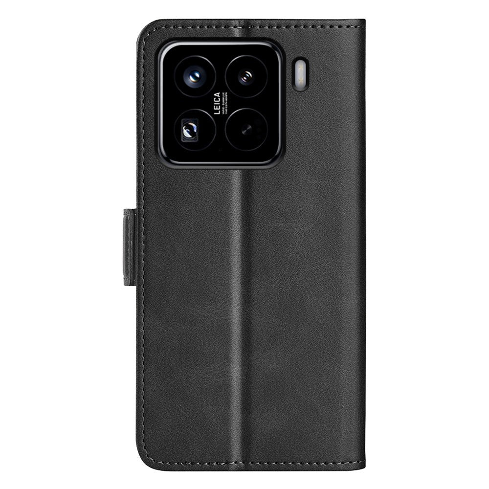 For Xiaomi 15 Pro Stand Case Calf Texture Leather Wallet Phone Cover
