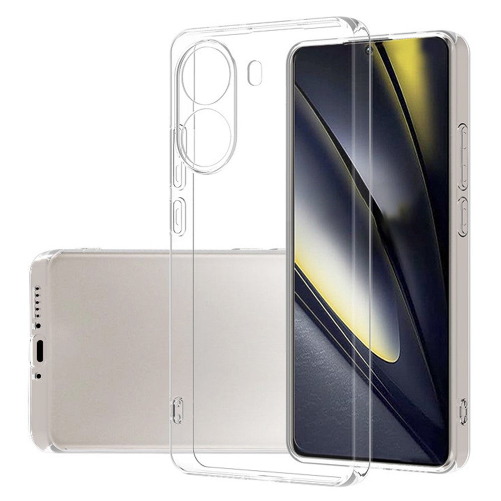 Xiaomi Poco X7 Pro 5G Genomskinligt mobilskal Ultratunt Flexibelt TPU Bakstycke