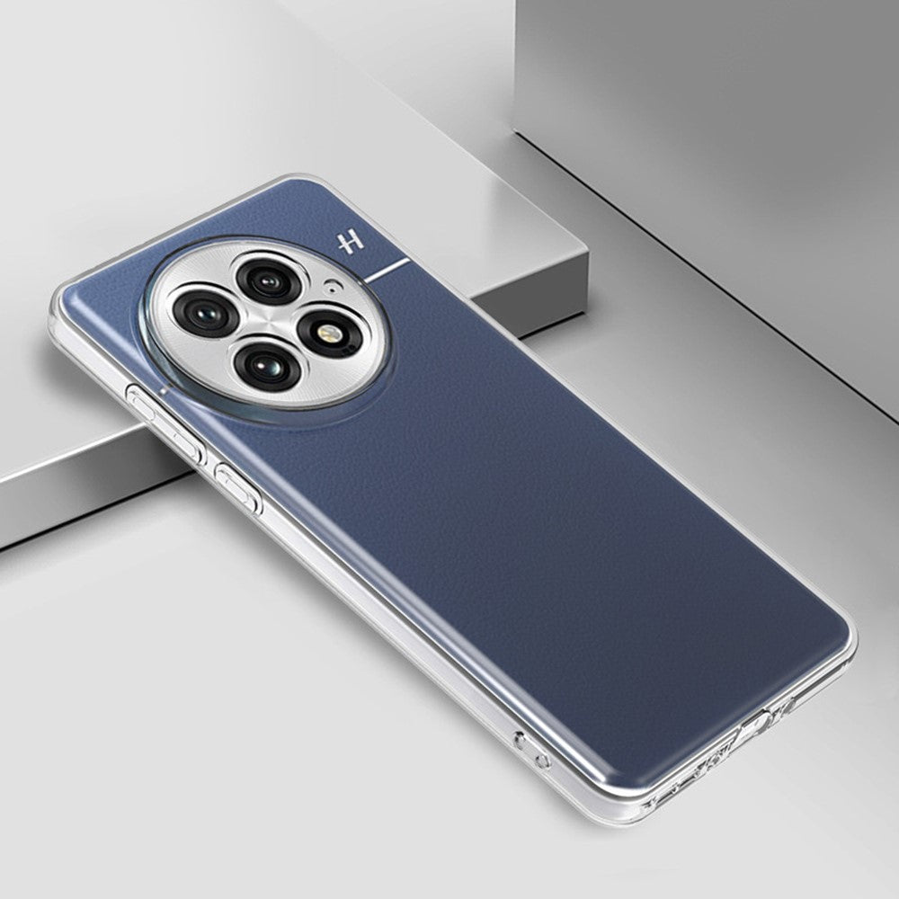 Til OnePlus 13 Gennemsigtigt Telefoncover Ultratyndt Fleksibelt TPU Bagcover
