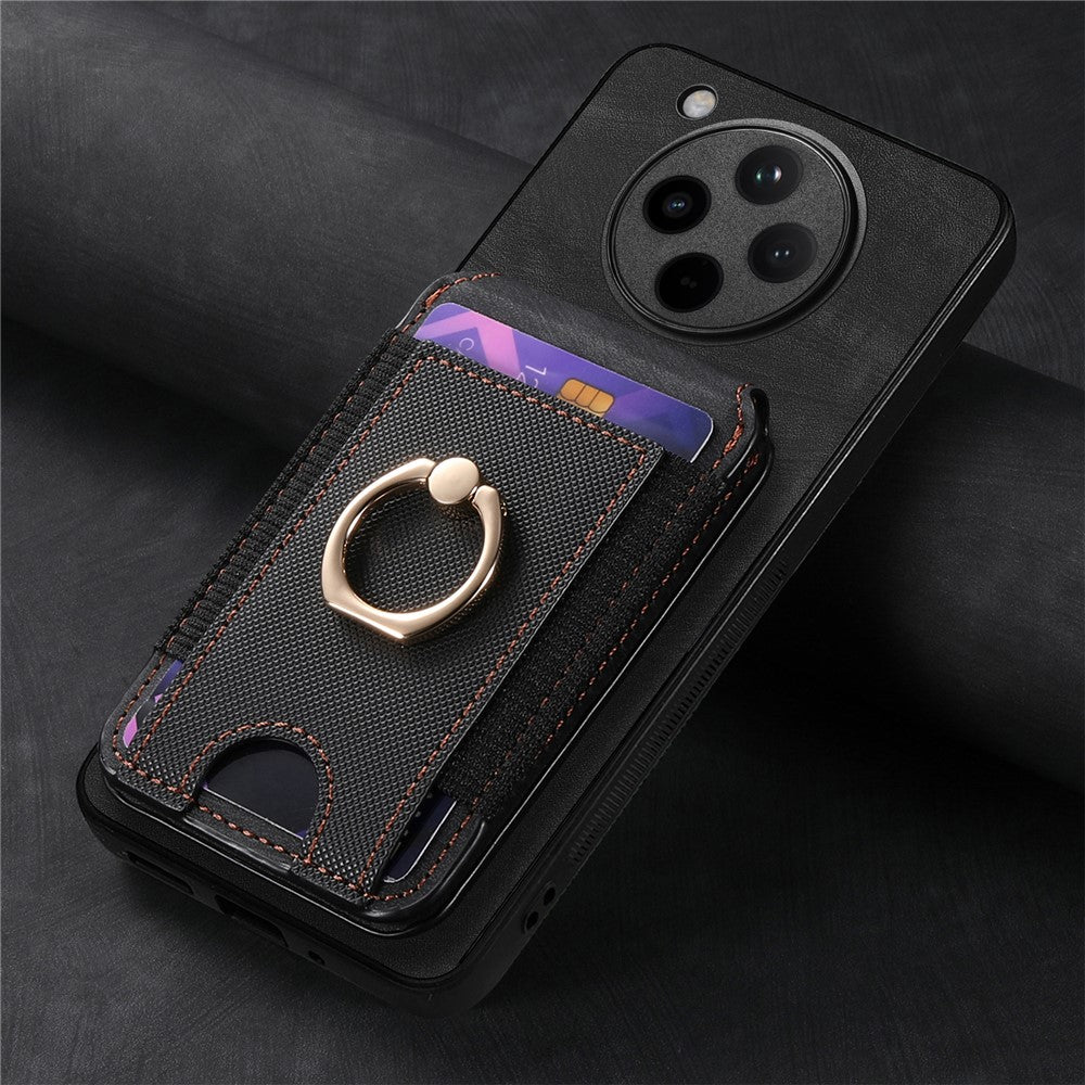 For Oppo Find X8 Pro 5G Magnetic Case Leather Back Cover with Detachable Card Holder Kickstand