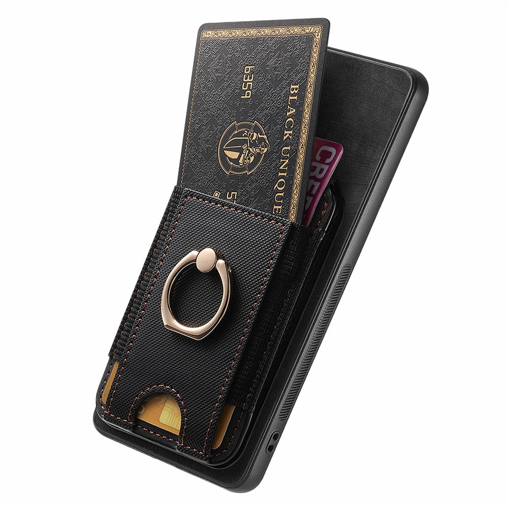 For Oppo Find X8 Pro 5G Magnetic Case Leather Back Cover with Detachable Card Holder Kickstand