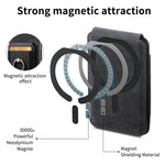 For Oppo Find X8 Pro 5G Magnetic Case Leather Back Cover with Detachable Card Holder Kickstand