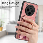 For Oppo Find X8 Pro 5G Magnetic Case Leather Back Cover with Detachable Card Holder Kickstand