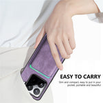 For Xiaomi 15 Pro Case Retro Leather+TPU Phone Cover with Detachable Card Slot