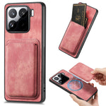 For Xiaomi 15 Pro Case Retro Leather+TPU Phone Cover with Detachable Card Slot