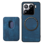 For Xiaomi 15 Case Retro Leather+TPU Phone Cover with Detachable Card Slot