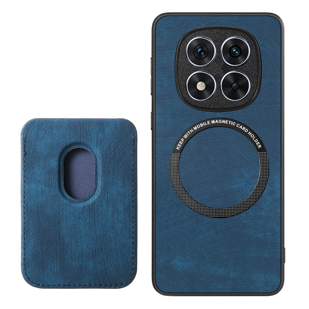 For Xiaomi Redmi Note 14 Pro+ 5G Case Retro Leather+TPU Phone Cover with Detachable Card Slot