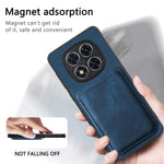 For Xiaomi Redmi Note 14 Pro+ 5G Case Retro Leather+TPU Phone Cover with Detachable Card Slot