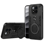For Xiaomi Redmi Note 14 Pro+ 5G Case Rotatable Kickstand PC+TPU Drop Protection Phone Cover