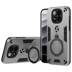 For Xiaomi Redmi Note 14 Pro+ 5G Case Rotatable Kickstand PC+TPU Drop Protection Phone Cover