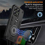 For Xiaomi 14T Case Rotatable Kickstand PC+TPU Drop Protection Phone Cover