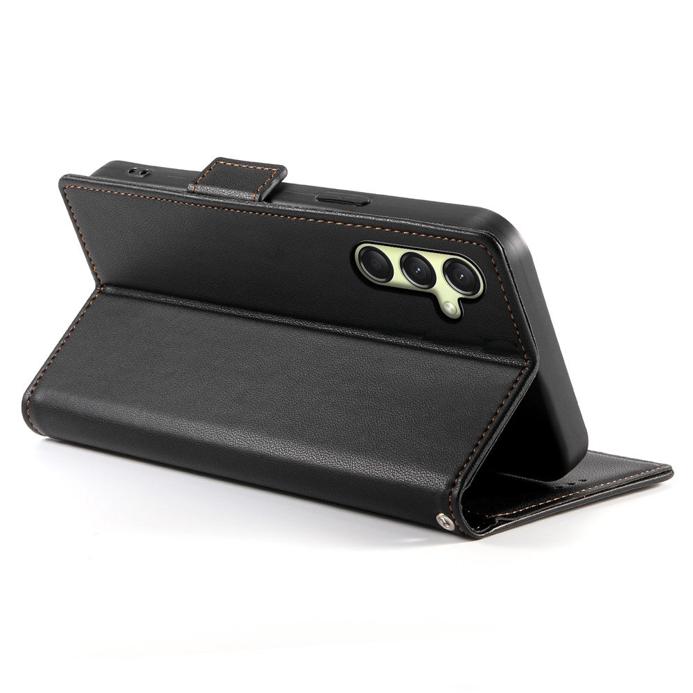 DF-010 For Samsung Galaxy A26 5G Stand Case PU Leather Wallet Phone Cover