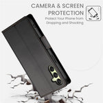 DF-010 For Samsung Galaxy A26 5G Stand Case PU Leather Wallet Phone Cover