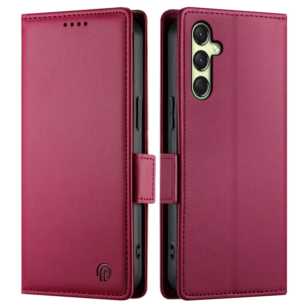 DF-010 For Samsung Galaxy A26 5G Stand Case PU Leather Wallet Phone Cover