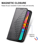 For Samsung Galaxy A26 5G Case Calf Texture PU Leather Phone Cover with Wallet