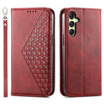 For Samsung Galaxy A26 5G Case Calf Texture PU Leather Phone Cover with Wallet