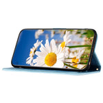For Xiaomi Redmi Note 14 5G Case PU Leather Floral Phone Cover with Card Slots
