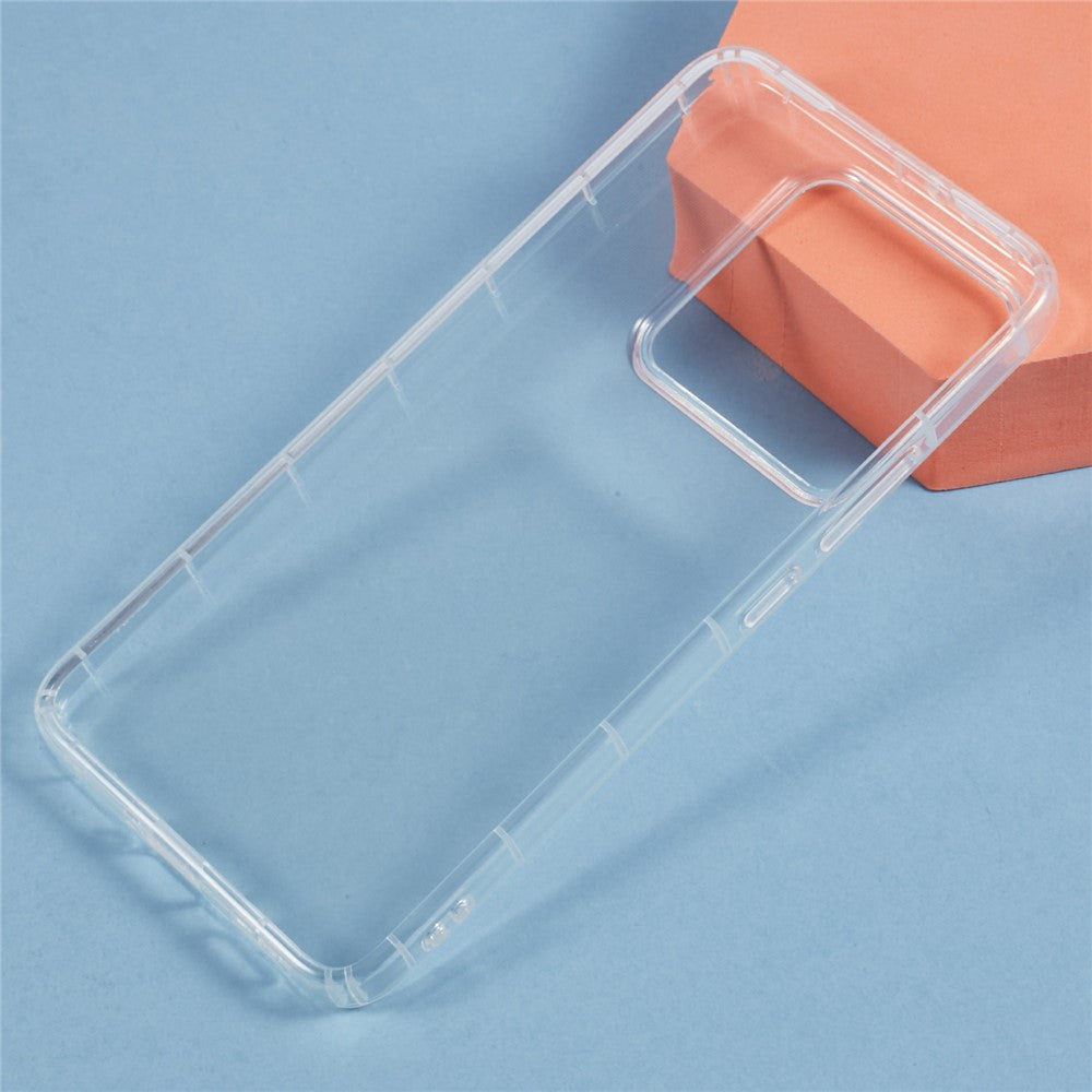 Xiaomi 14T Transparent TPU-skal med krockkuddeskydd (stort bakre linshål)