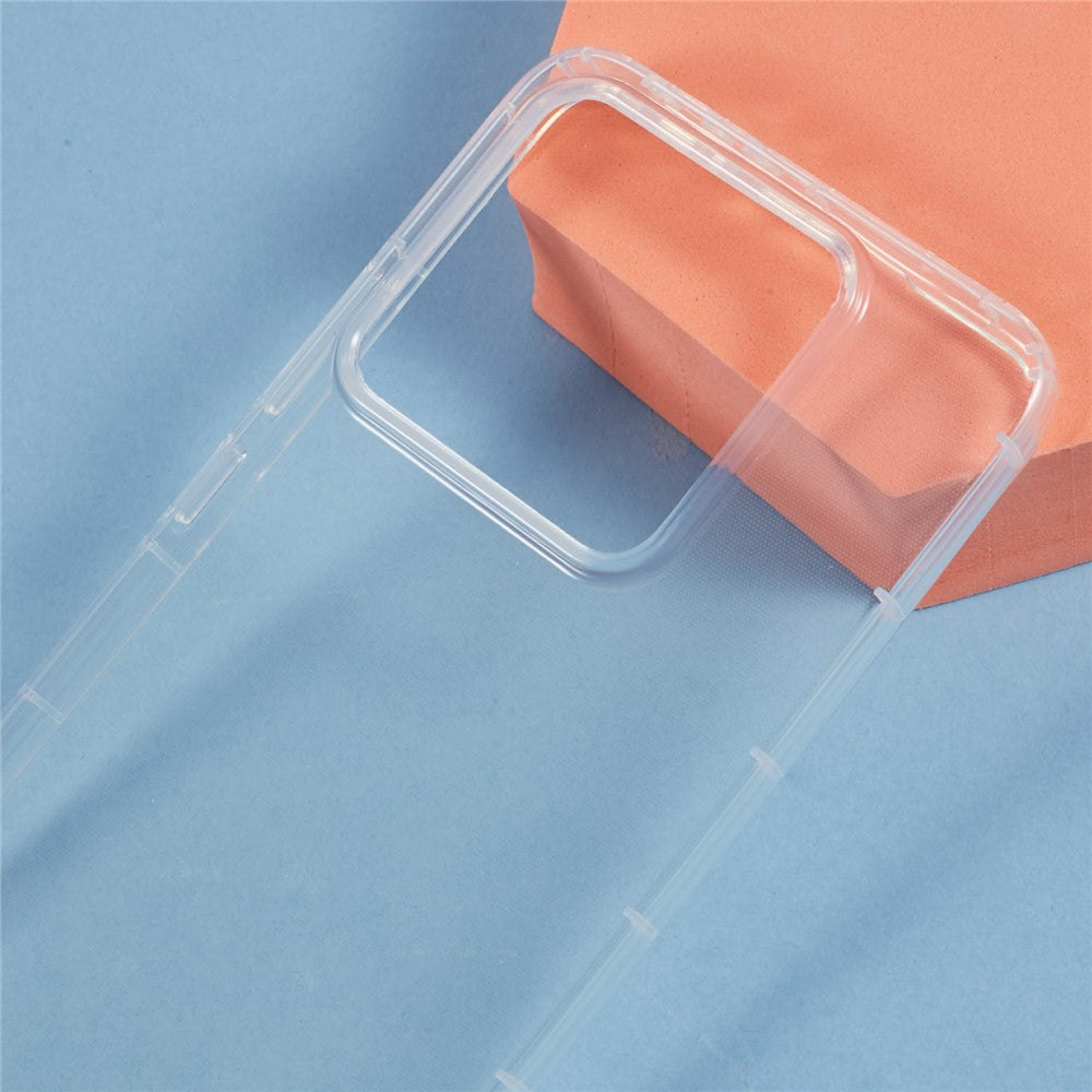 Xiaomi 14T Transparent TPU-skal med krockkuddeskydd (stort bakre linshål)