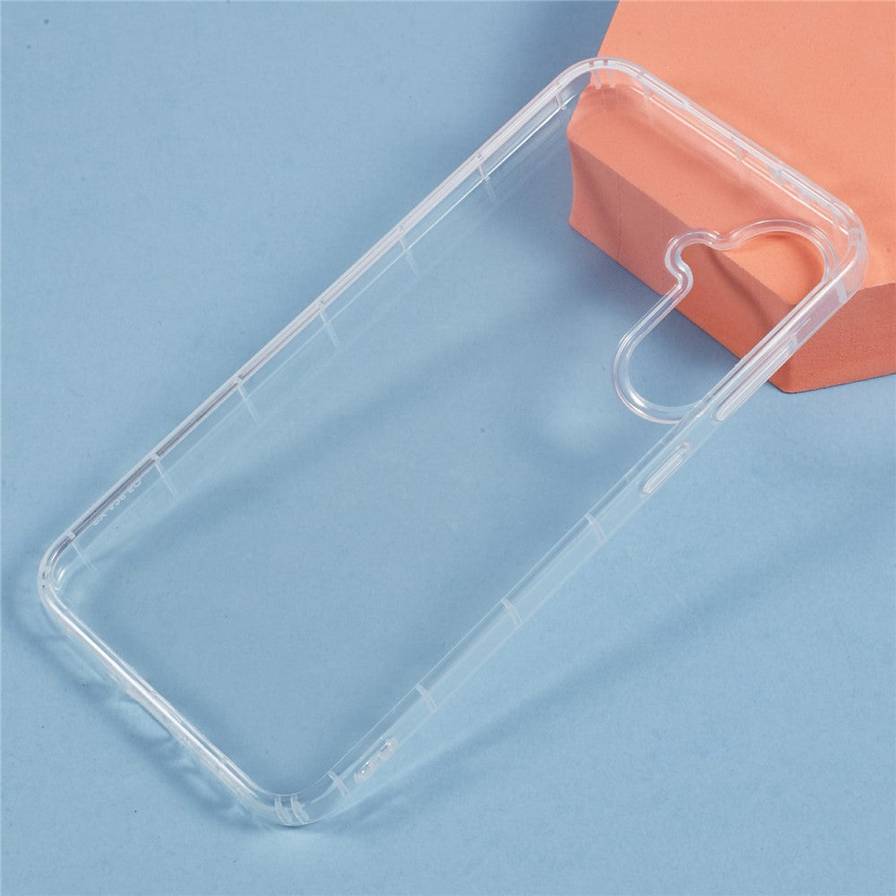Transparent TPU-skal för Samsung Galaxy A37 5G / A56 5G / A36 5G mobilskal krockkuddeskydd (stort bakre linshål)