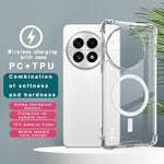 IMAK För OnePlus 13 Genomskinligt Magnetiskt Skal Stötsäkert PC+TPU mobilskal