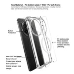 IMAK För OnePlus 13 Genomskinligt Magnetiskt Skal Stötsäkert PC+TPU mobilskal