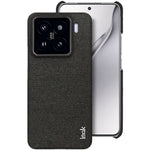 IMAK Ruiyi Series for Xiaomi 15 / 15 Custom Edition Case Fabric Texture Leather+PC Phone Back Cover