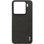 IMAK Ruiyi Series for Xiaomi 15 / 15 Custom Edition Case Fabric Texture Leather+PC Phone Back Cover