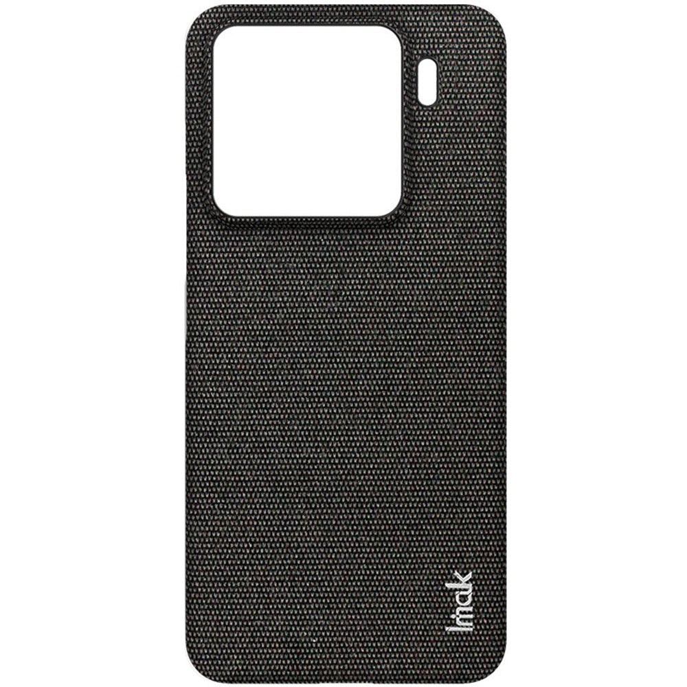 IMAK Ruiyi Series for Xiaomi 15 / 15 Custom Edition Case Fabric Texture Leather+PC Phone Back Cover