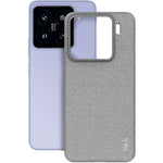IMAK Ruiyi Series for Xiaomi 15 / 15 Custom Edition Case Fabric Texture Leather+PC Phone Back Cover