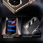 For Huawei Mate X6 Case View Window Auto Wake / Sleep Leather Flip Phone Cover Litchi Texture