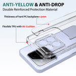 For Xiaomi 15 Clear Phone Case TPU+Acrylic Shockproof Phone Back Cover