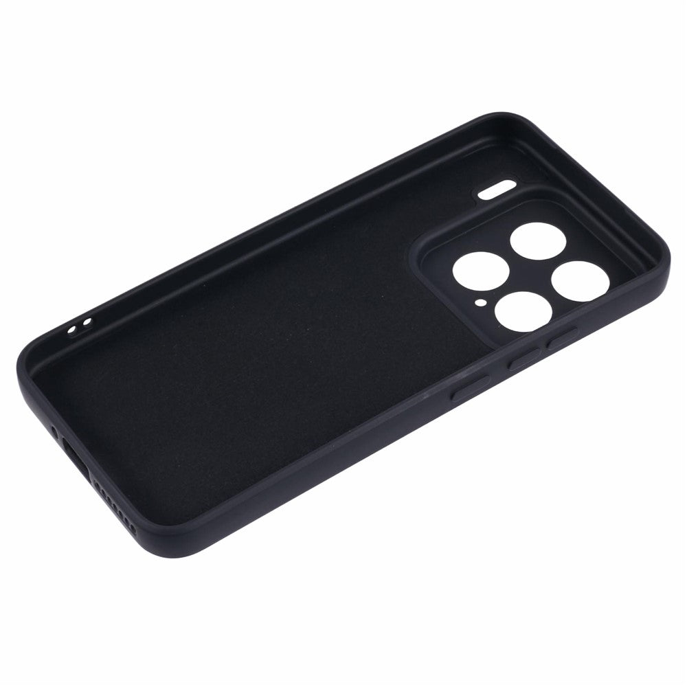 For Xiaomi 15 Case TPU Back Soft Anti-Scratch Fiber Lining Phone Cover