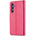 LC.IMEEKE For Samsung Galaxy S25+ Case Calf Texture PU Leather Stand Wallet Phone Cover