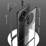 OnePlus 13 Matt Skal Aluminiumlegering + PC mobilskal Pop-up Snap Lock