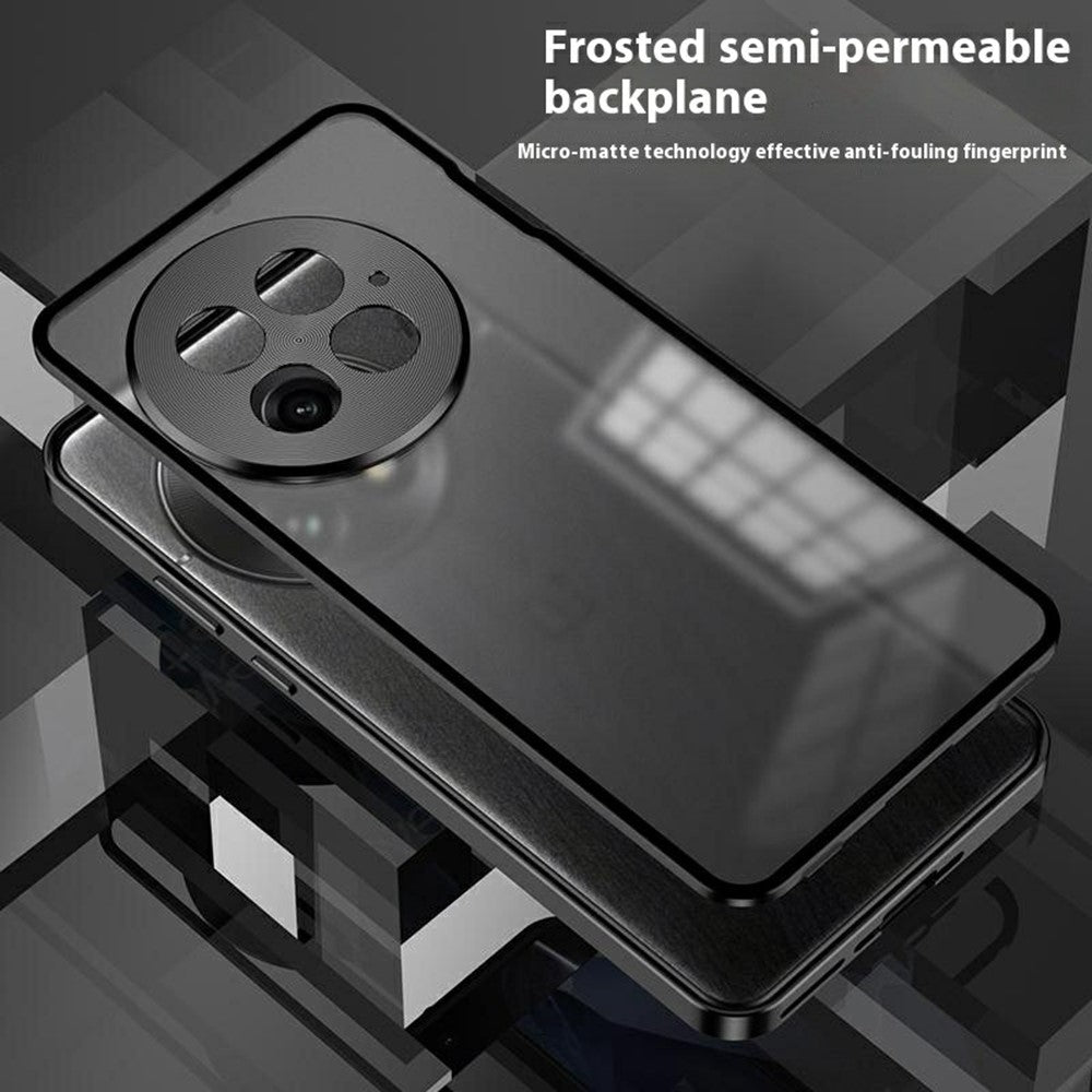 OnePlus 13 Matt Skal Aluminiumlegering + PC mobilskal Pop-up Snap Lock