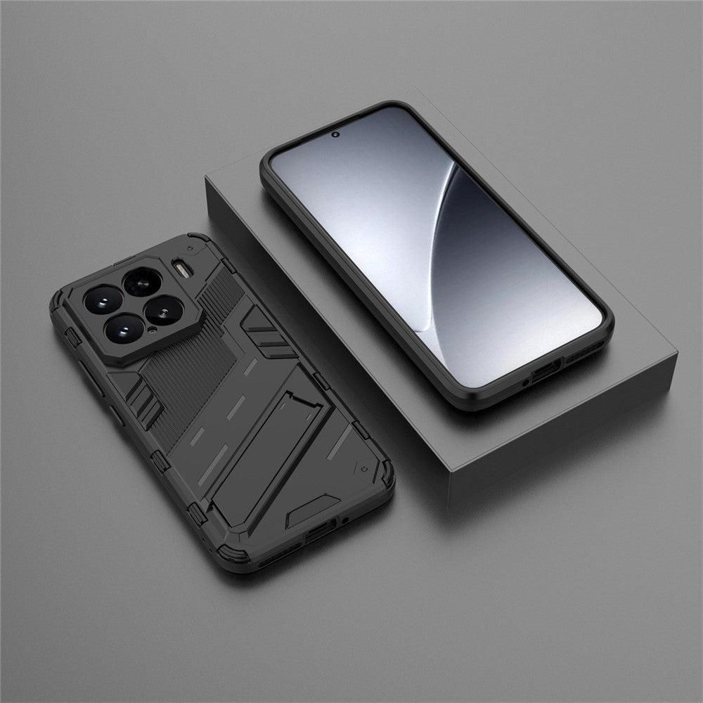 For Xiaomi 15 Case PC+TPU Shockproof Phone Cover with Kickstand