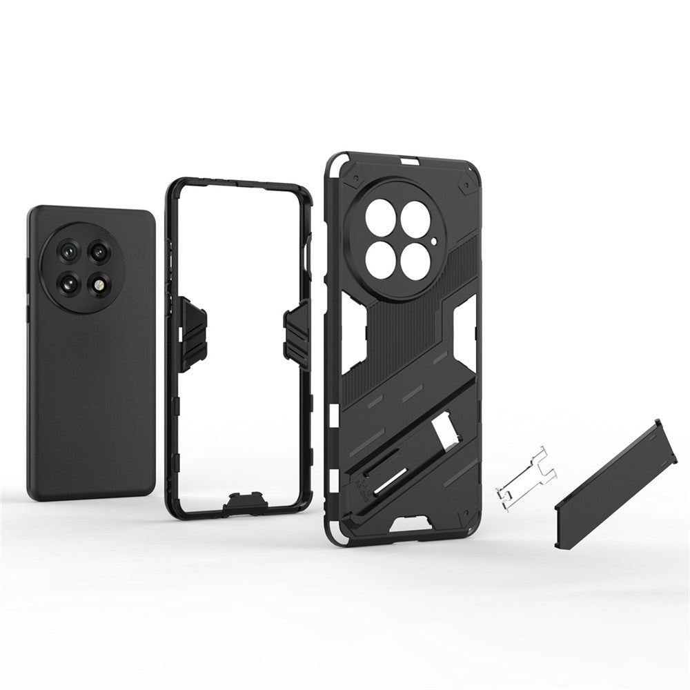 OnePlus 13-skal PC+TPU stötsäkert mobilskal med stöd