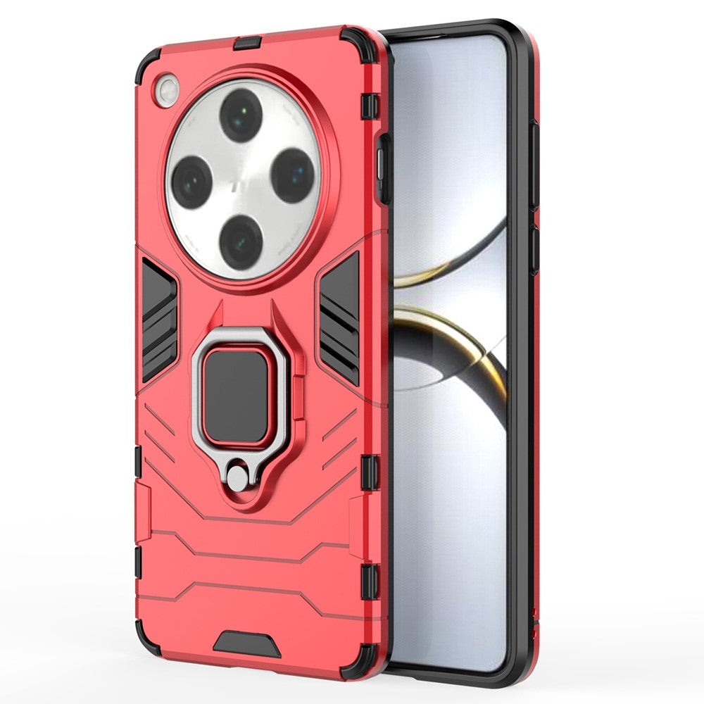 For Oppo Find X8 Pro 5G Case PC+TPU Protective Phone Cover with Ring Kickstand