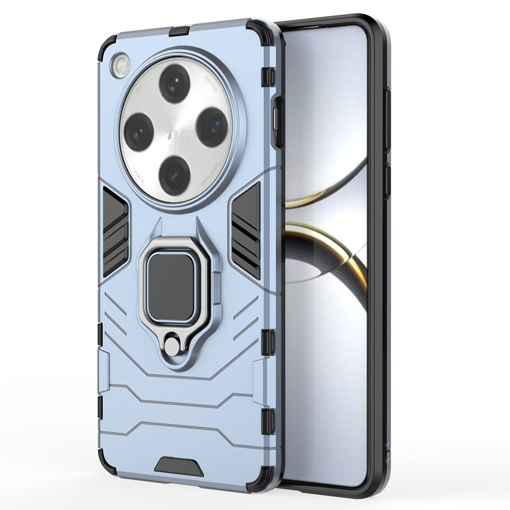 For Oppo Find X8 Pro 5G Case PC+TPU Protective Phone Cover with Ring Kickstand