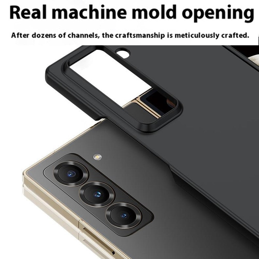 Til Samsung Galaxy Z Fold Special Cover Hud-lignende Tekstur Hård PC Foldecover