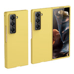 Til Samsung Galaxy Z Fold Special Cover Hud-lignende Tekstur Hård PC Foldecover