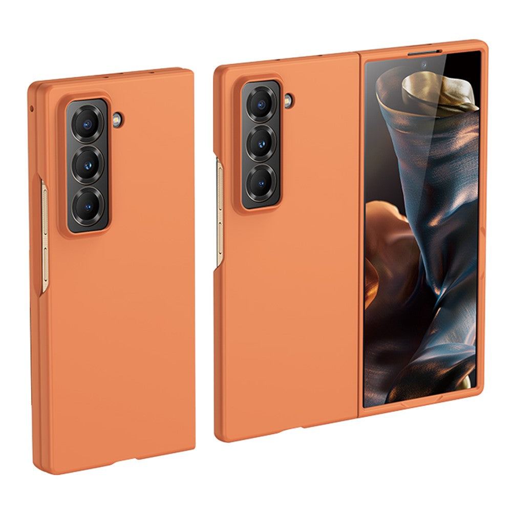 Til Samsung Galaxy Z Fold Special Cover Hud-lignende Tekstur Hård PC Foldecover