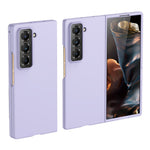 Til Samsung Galaxy Z Fold Special Cover Hud-lignende Tekstur Hård PC Foldecover