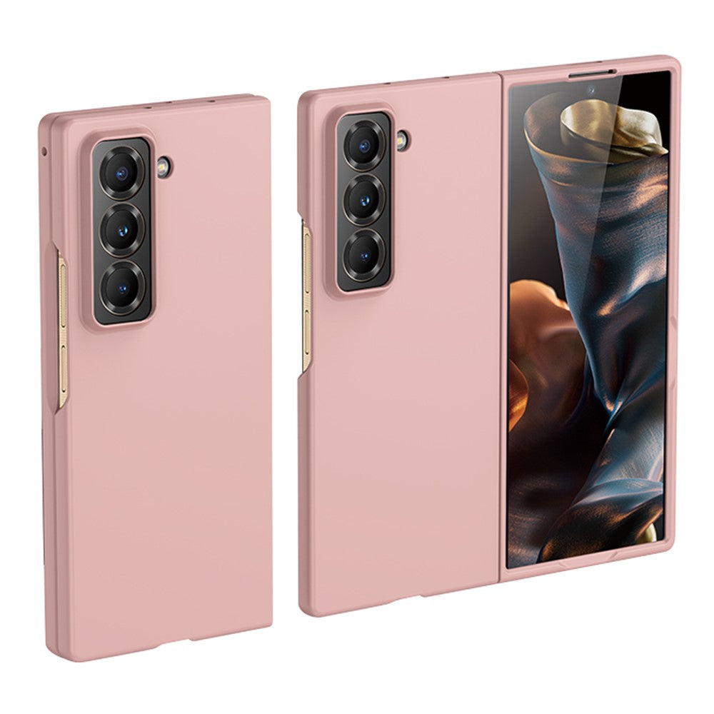 Til Samsung Galaxy Z Fold Special Cover Hud-lignende Tekstur Hård PC Foldecover
