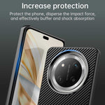 For Honor X60 Pro 5G / X9c 5G / Magic7 Lite 5G Case Cell Phone Hybrid Back Cover Carbon Fiber Texture