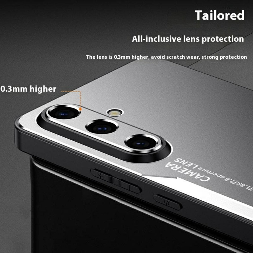 For Samsung Galaxy A26 5G Phone Case Aluminum Alloy TPU PC Back Cover