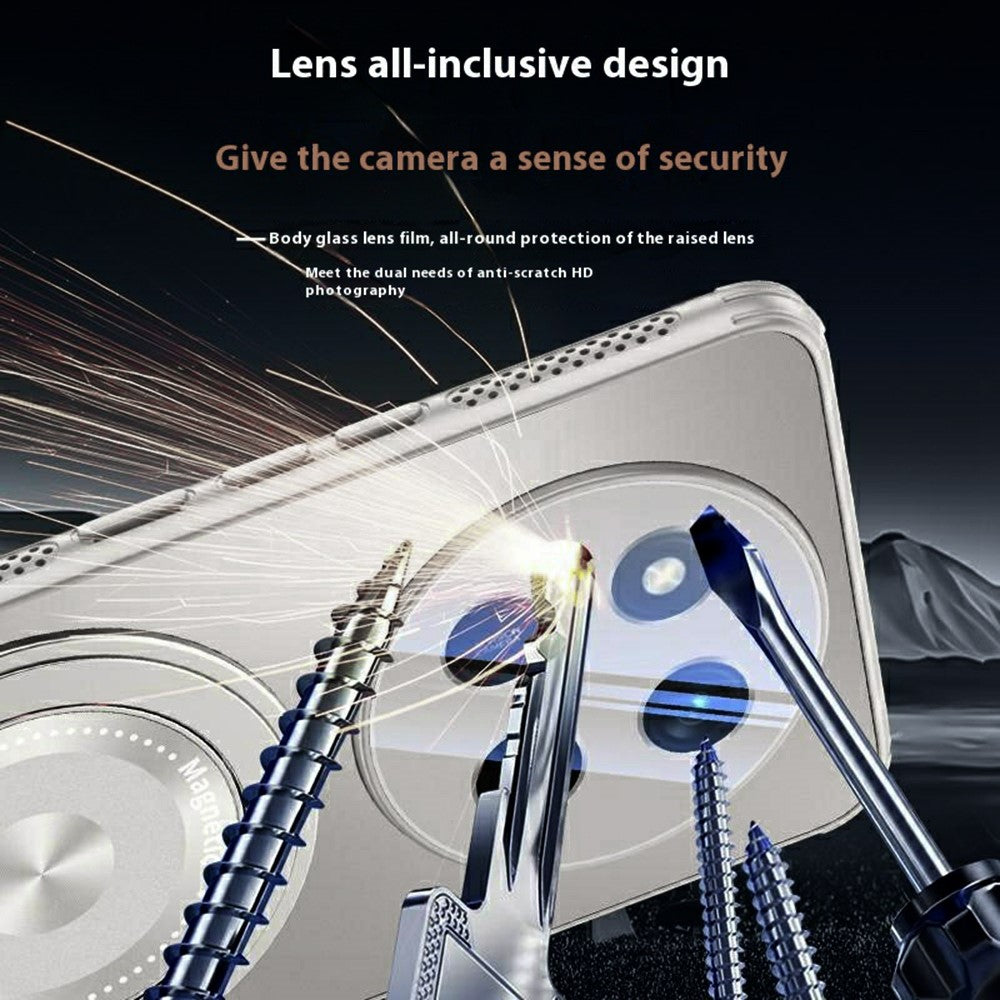 For Honor Magic7 Lite 5G / X9c 5G / X60 Pro 5G Magnetic Case Kickstand TPU+PC Heat Dissipation Phone Cover