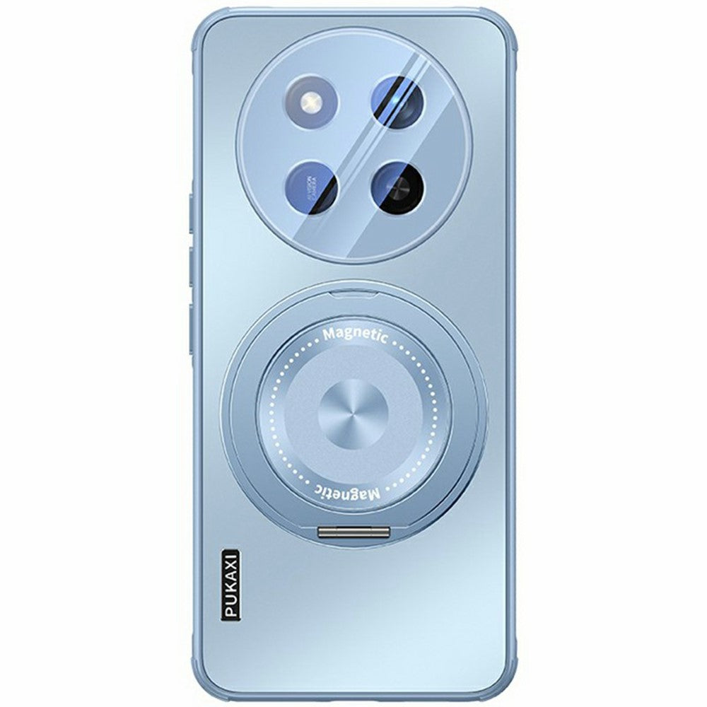 For Honor Magic7 Lite 5G / X9c 5G / X60 Pro 5G Magnetic Case Kickstand TPU+PC Heat Dissipation Phone Cover