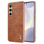AZNS For Samsung Galaxy A36 5G Case Electroplating Crocodile Texture PU+TPU Phone Cover